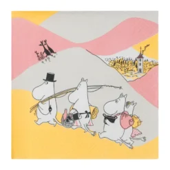 Perhehetki paperinenäliina 33x33 cm 20-pack., Monivärinen
