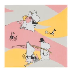 Perhehetki paperinenäliina 33x33 cm 20-pack., Monivärinen