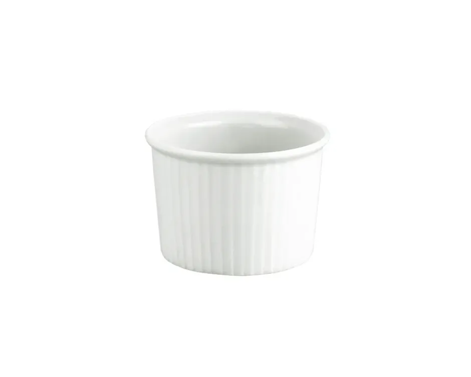 Pillivuyt Ramekin Korkea nro 2 16 cl, Valkea