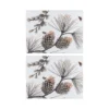 Pine Cone pöytätabletti 2-pakkaus, Cotton white