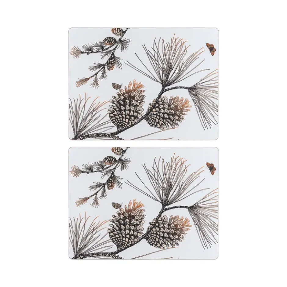 Pine Cone pöytätabletti 2-pakkaus, Cotton white