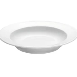 Plissé-keittolautanen Ø 22cm, Valkoinen