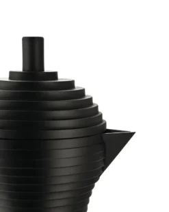 Pulcina espressokeitin musta, 30 cl, 6 kuparia