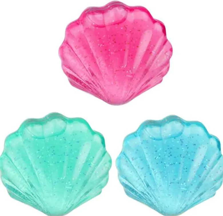 Putty Slime med snäckskal studsande effekt