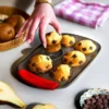 Pyrex Asimetria muffinsivuoka, Silikoni, suorakulmainen, 6 muffinsia