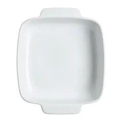Pyrex neliövuoka keramiikka valkoinen, 22x22 cm