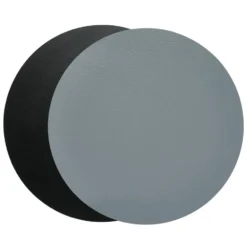 Quadro pöytätabletti Ø38 cm 1 kpl, Musta-harmaa