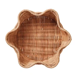 Rattan-pyöreä kori, Natural, 23 cm