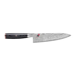 Raw 5000FCD kokkiveitsi gyutoh 20 cm, Damaskus-musta