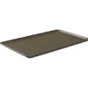Raw lautanen 31,5x20 cm, Metallic brown