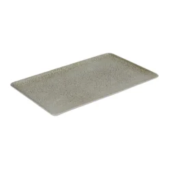 Raw lautanen 31,5x20 cm, Sandy beige