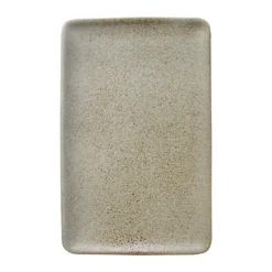 Raw lautanen 23,5x15 cm, Sandy beige