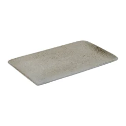 Raw lautanen 23,5x15 cm, Sandy beige