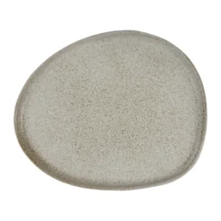 Raw Organic -lounaslautanen 24 x 21 cm, Sandy beige