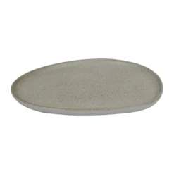 Raw Organic -lounaslautanen 24 x 21 cm, Sandy beige
