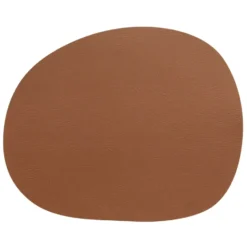 Raw pöytätabletti nahka, Cinnamon brown buffalo