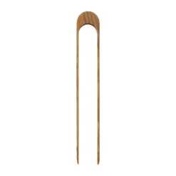 Raw teak -ottimet 23 cm, Ruskea