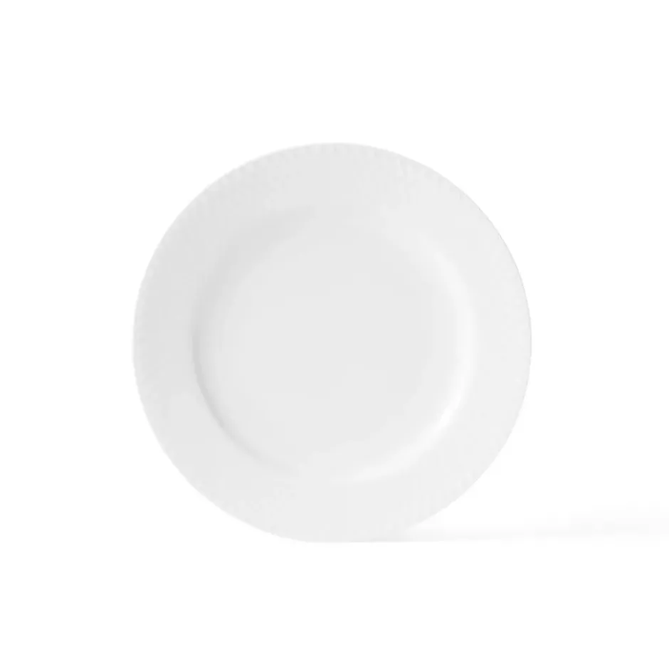 Rhombe lautanen, valkoinen, Ø 21 cm