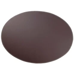 Ørskov pöytätabletti nahka soikea, ruskea