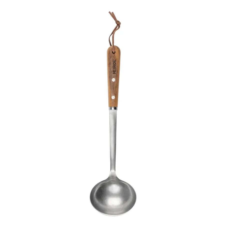 Ruostumaton liemikauha 29,8 cm, Pyökki