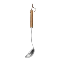 Ruostumaton liemikauha 29,8 cm, Pyökki