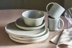 Sandsbro ruokalautanen vaaleanharmaa, Ø26 cm, 6 kpl