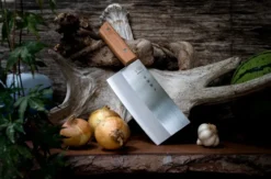 Satake Chopper kiinalainen kokkiveitsi 28,5 cm, Puukahva