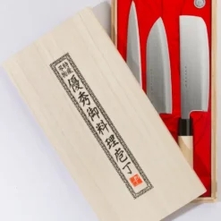 Satake Houcho -veitsisetti, nakiri, sashimi & santoku, 3 osaa