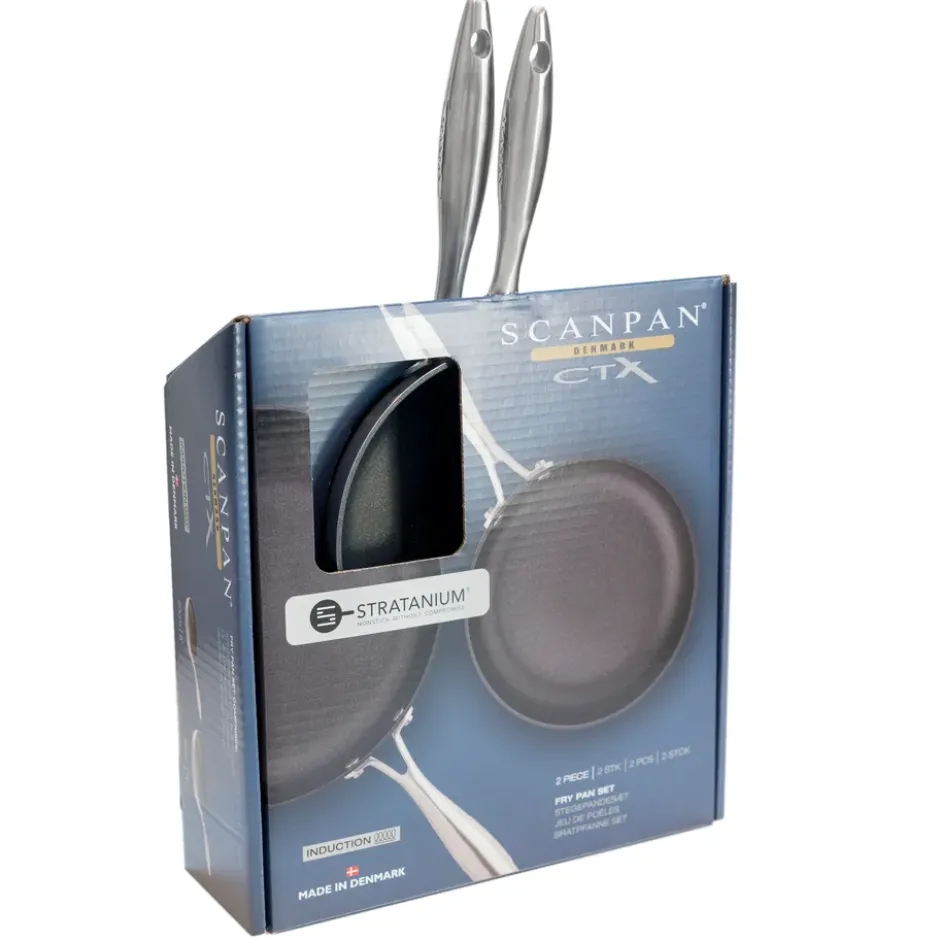 Scanpan CTX -paistinpannusetti, 20 + 28 cm