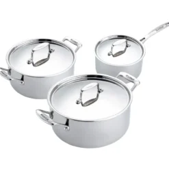 Scanpan Fusion 5 kattilasetti 3 osaa, Ruostumaton teräs