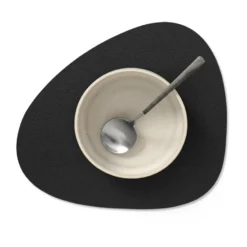 Serene pöytätabletti curve S 24 x 28 cm, Black