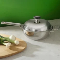 316 Series wokkipannu, Ruostumaton teräs, 28 cm