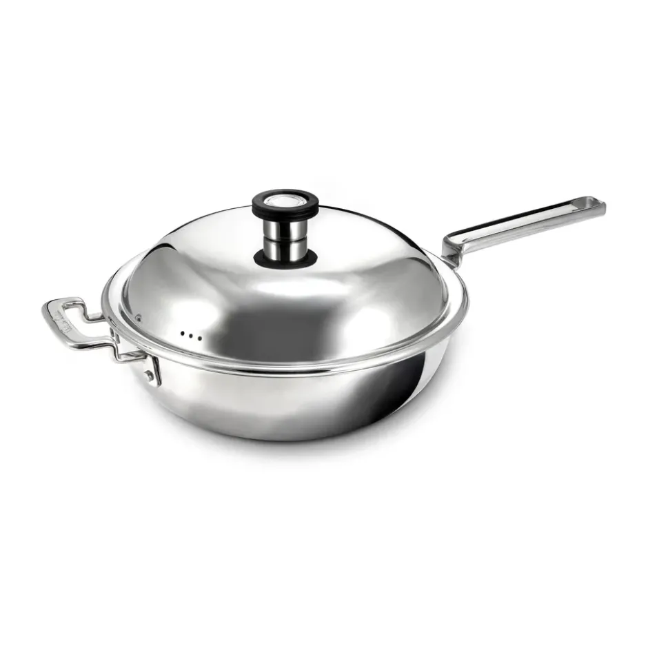 316 Series wokkipannu, Ruostumaton teräs, 28 cm