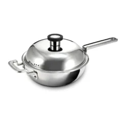 316 Series wokkipannu, Ruostumaton teräs, 22 cm