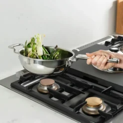 316 Series wokkipannu, Ruostumaton teräs, 22 cm