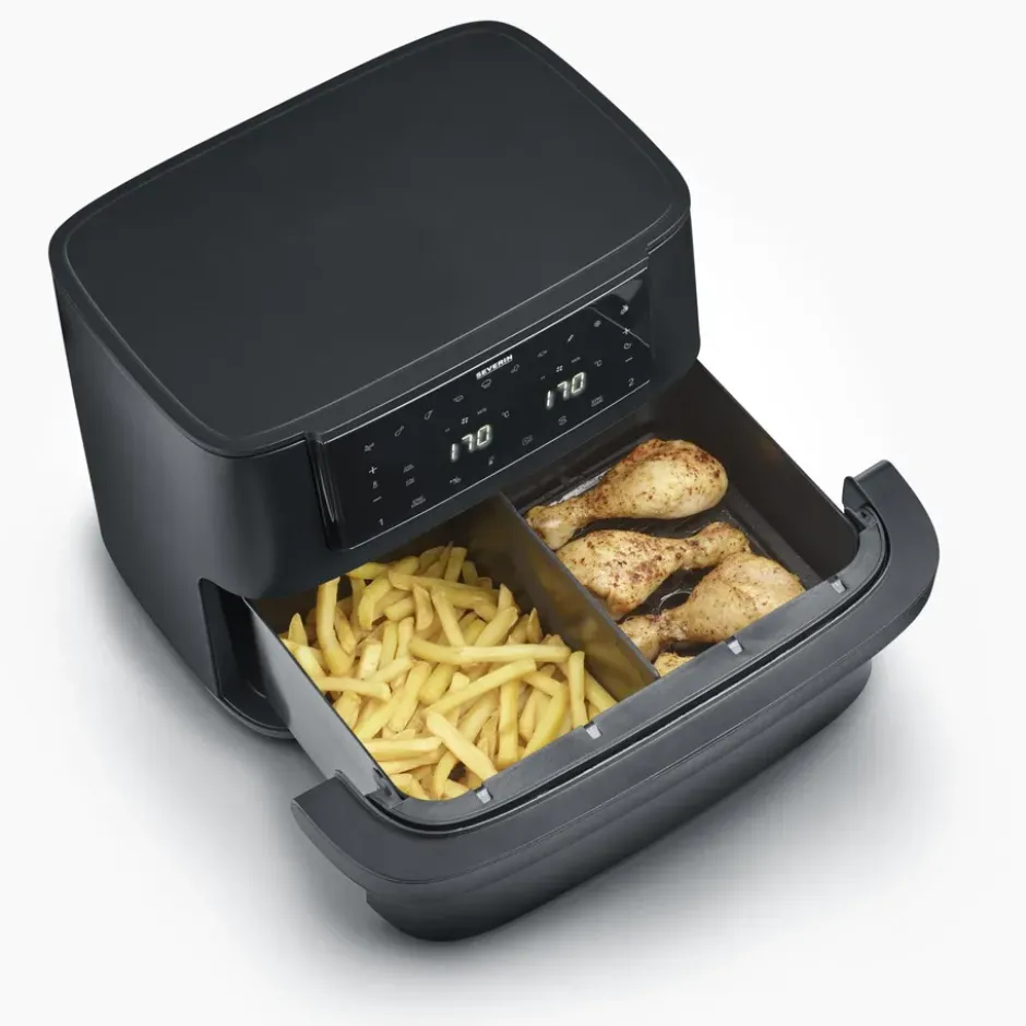Severin Air-Fryer Flex FR 2490 9 litraa, Musta