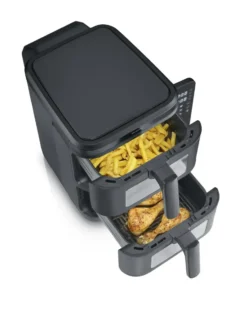 Severin Air-Fryer S-Fry Duo Stack FR 2468, Musta
