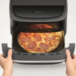 Severin Air-Fryer S-Fry Pizza FR 2464 4 litraa, Musta