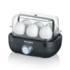 Severin EK 3166 munankeitin premium 1-6 munaa, Musta