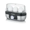 Severin EK 3163 Premium munankeitin 1-3 munaa, Musta-hopea