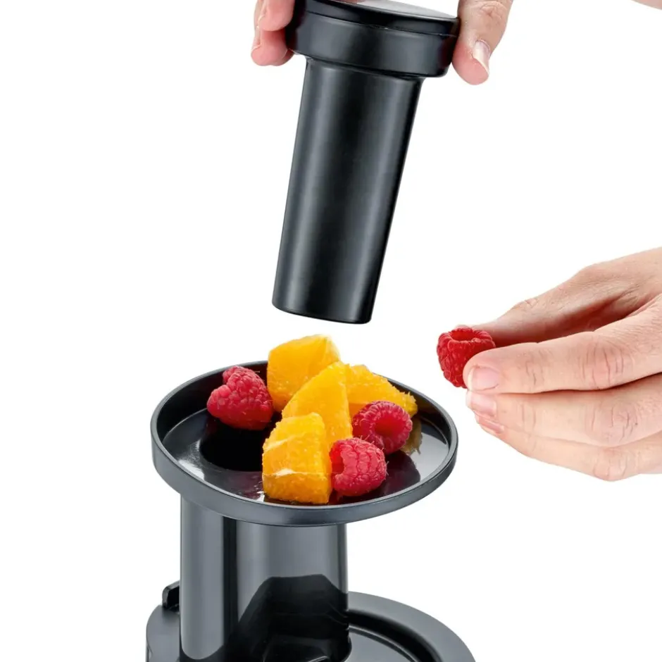 Severin ES 3571 slowjuicer 1 L, Harmaa