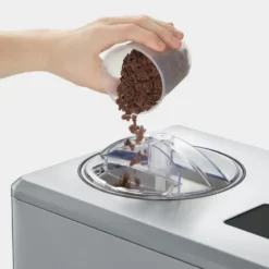 Severin EZ 7406 jäätelökone kompressorilla 2x2 L, Ruostumaton teräs