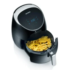 Severin FR 2445 Air-fryer XXL ilmafriteerauslaite 5 L, Musta