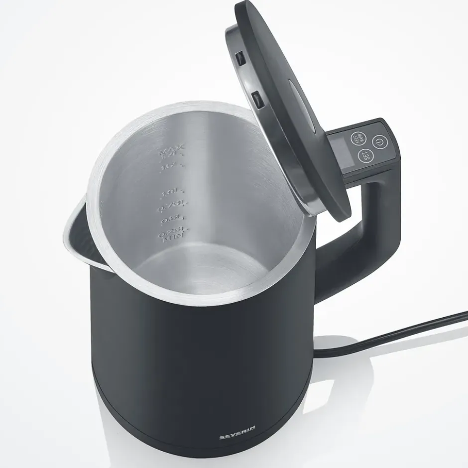 Severin vedenkeitin cooltouch WK 3483, Musta