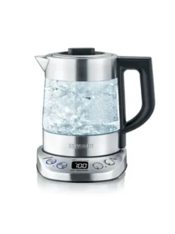 Severin WK 3473 Deluxe Mini teekannu 1 L, Ruostumaton teräs