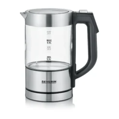 Severin WK 3458 vedenkeitin lämpötilansäädöllä 0,5 L, Ruostumaton teräs
