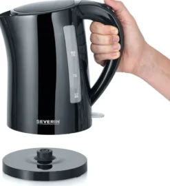 Severin WK 3498 vedenkeitin 1,5 L, Musta