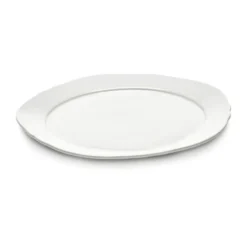 Silhouette lautanen M Ø23,5 cm 4 kpl, White