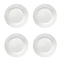 Silhouette syvä sivulautanen M Ø15 cm 4 kpl, White