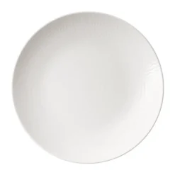 Sininen tuli lautanen, Valkoinen, 23 cm